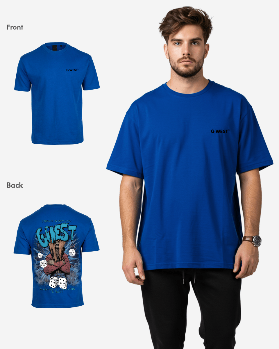 G West Mens Oversized Imagine Of Imagination Tee