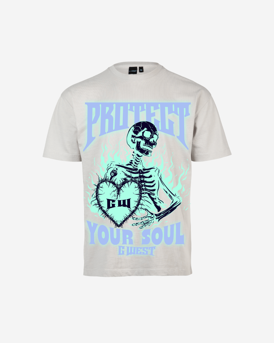 G West protect your soul Oversized T-Shirt Mens